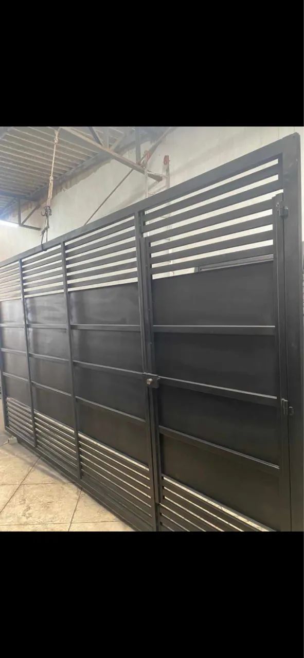 Portão novo pronta entrega na promoção  - Foto 2