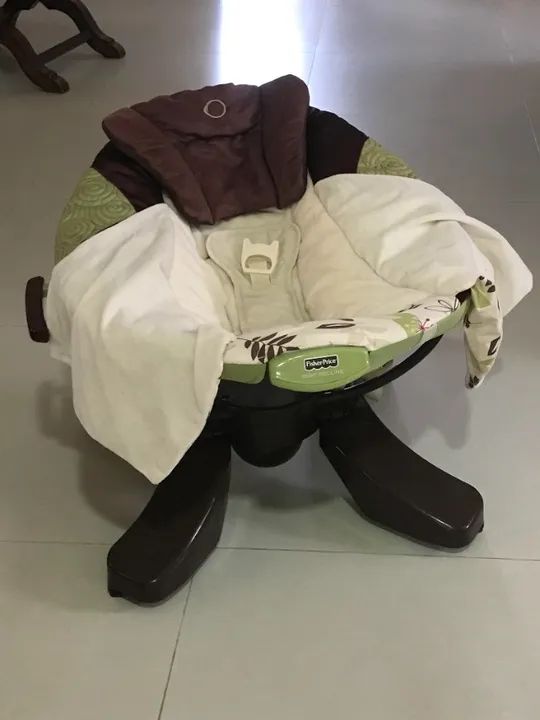 Cadeira, de balanço para bebê, Fisher Price - Foto 3