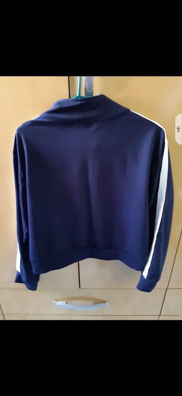 Blusa de Moletom VSVN Azul Marinho - Foto 2