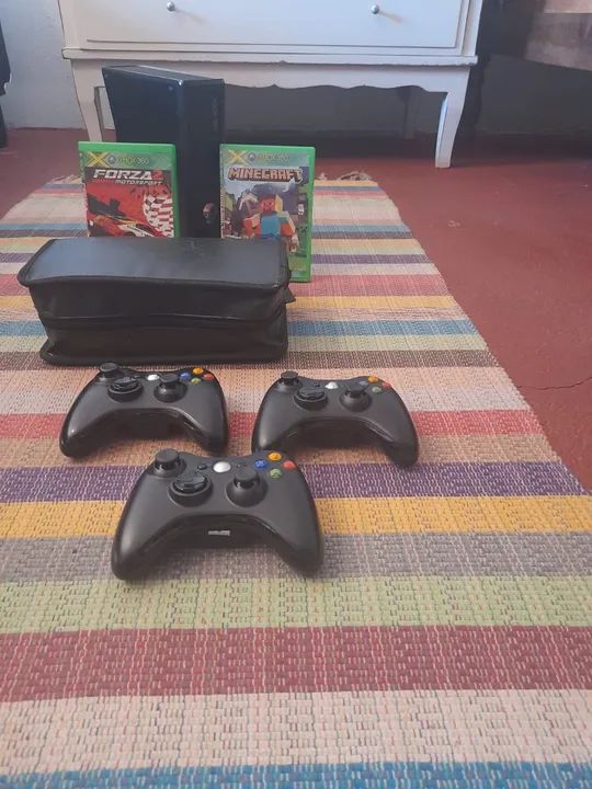 Xbox 360 + Kinect - destravado  - Foto 4
