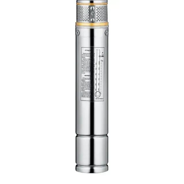Bomba para poço artesiano Caneta Palito 4" 4QJD(N) 3/13 1,5HP MONOFÁSICA 220V - Foto 2