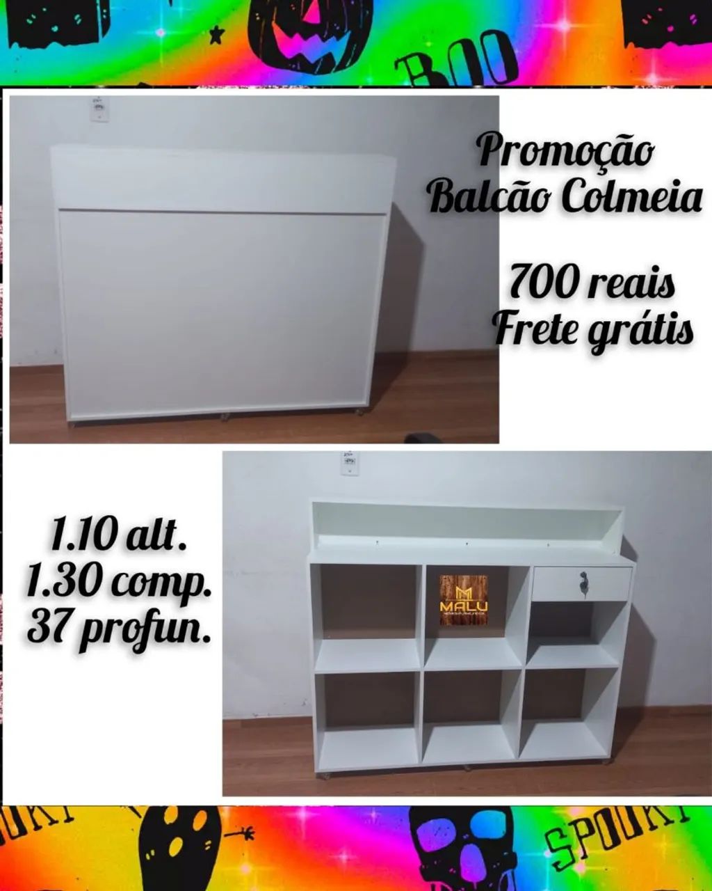 Balcão colmeia 