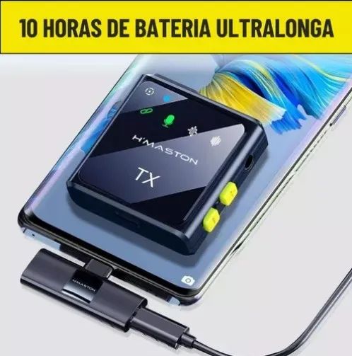 Microfone Lapela IOS duplo MK12 - Foto 3