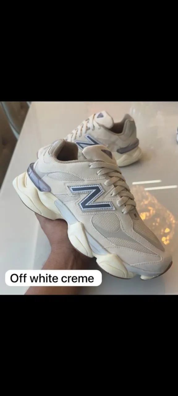Tênis New Balance 9060 Off White Creme