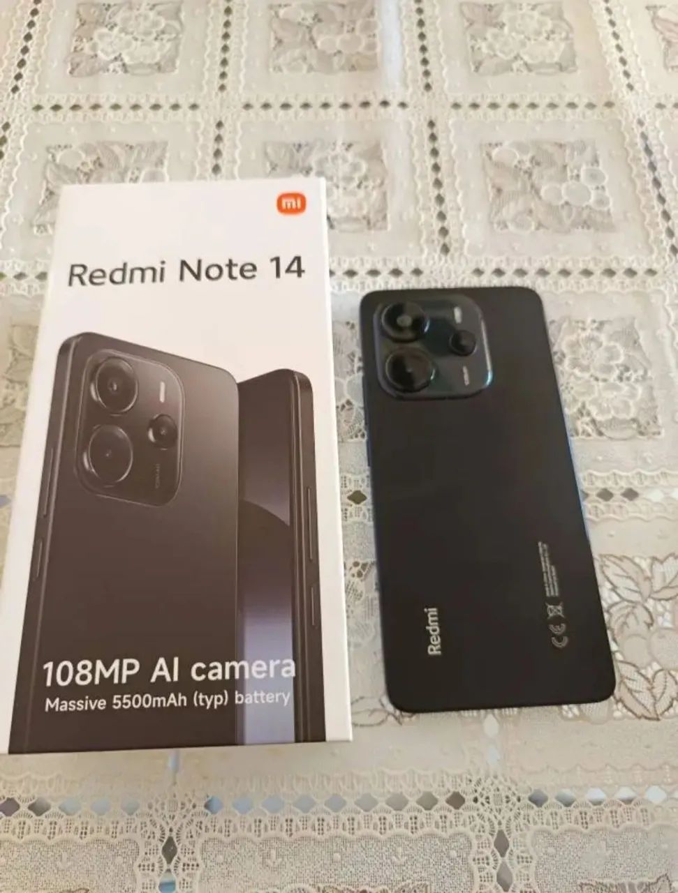 Redmi Note 14, 8+8G ram, 256g memória  - Foto 2