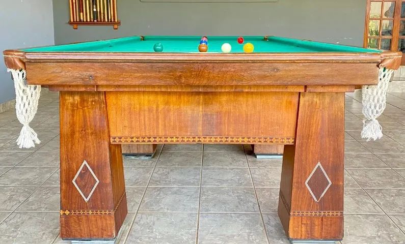 Mesa de Sinuca Brunswick oficial modelo Diamante - 2,84m - Foto 4