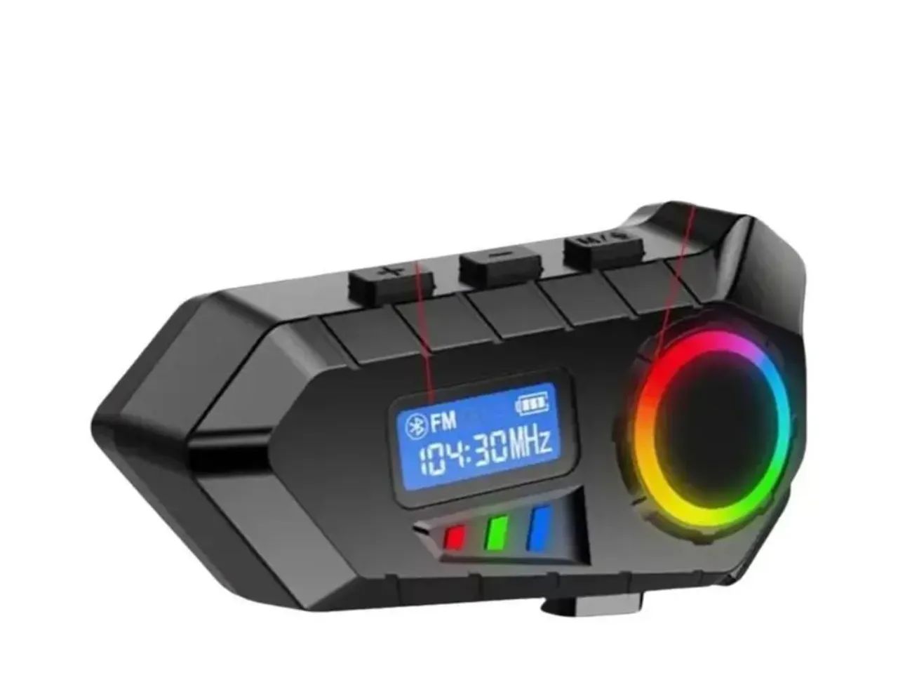 intercomunicador ou fone de ouvido Bluetooth para capacete de motocicleta - Foto 2