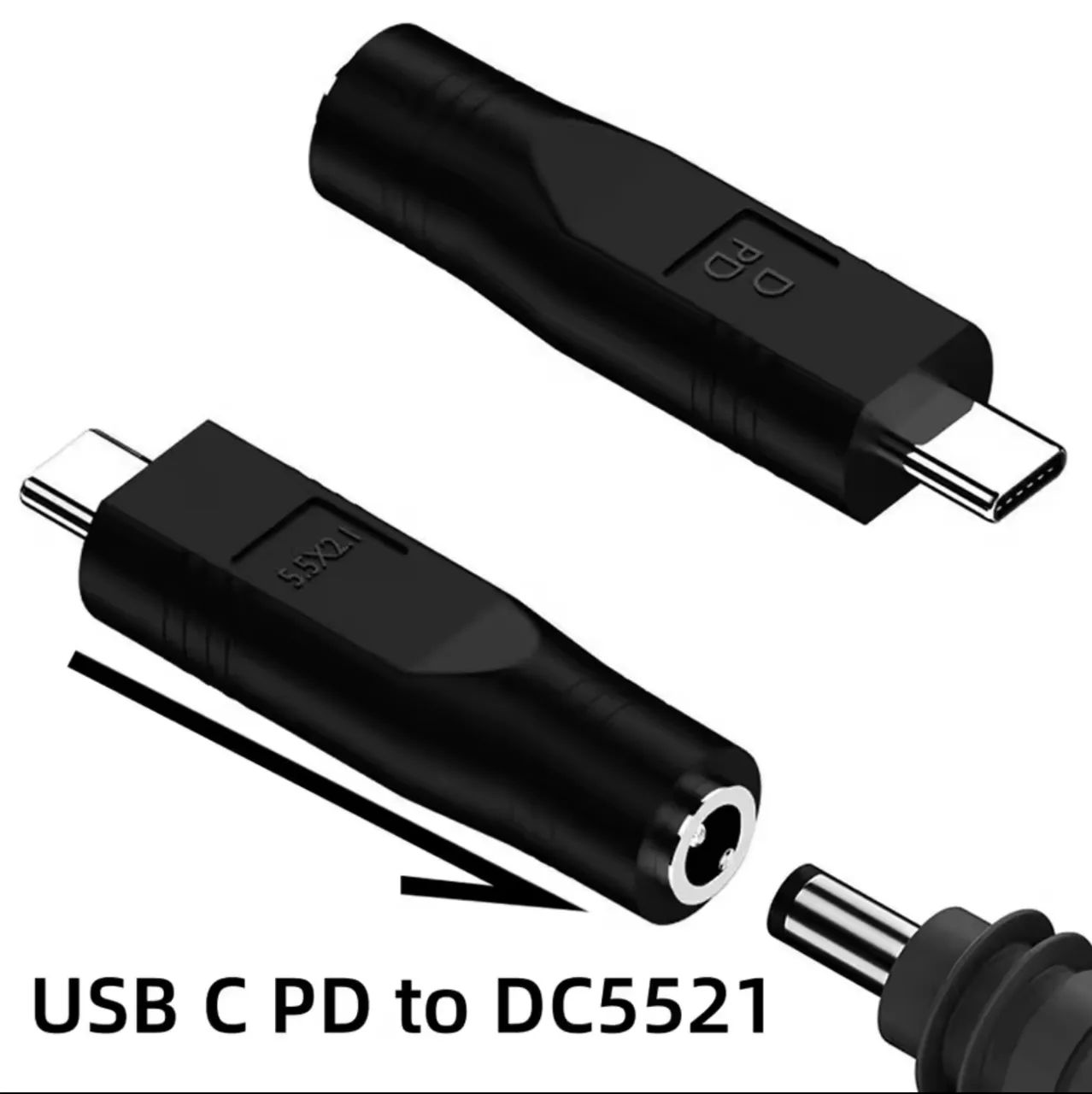 Adaptador starlink mini - usb c macho para Dc fêmea - Foto 3