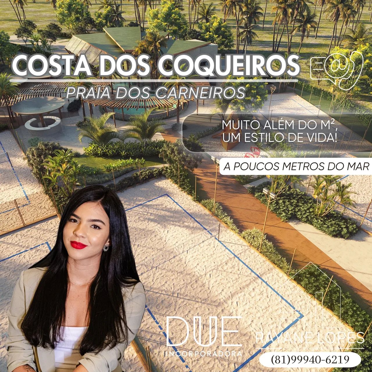 Apartamento próximo ao Parque AcquaVenture | Diversão e praia no mesmo lugar