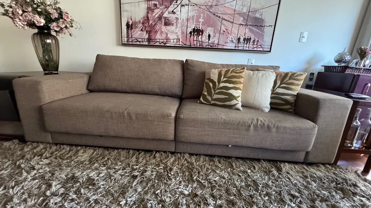 Sofá retrátil e com encostos reclináveis - Foto 4