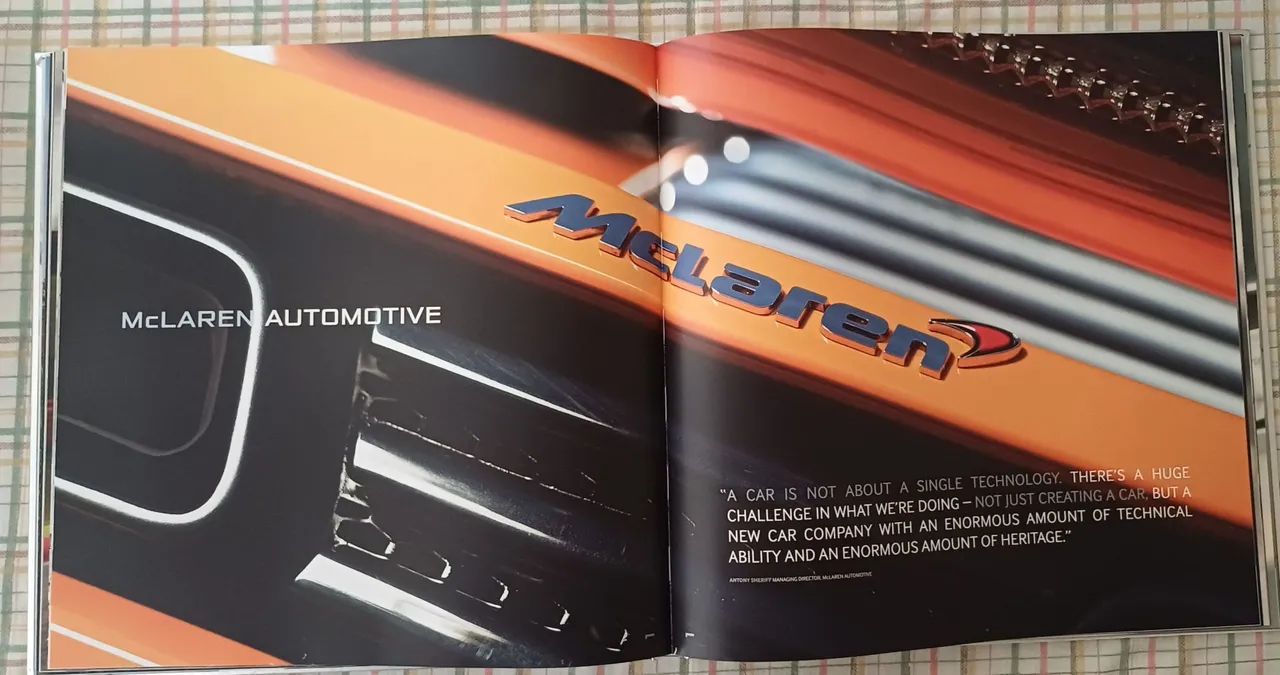 Catálogo OFICIAL da Fábrica da McLaren (Inglaterra) - Foto 3