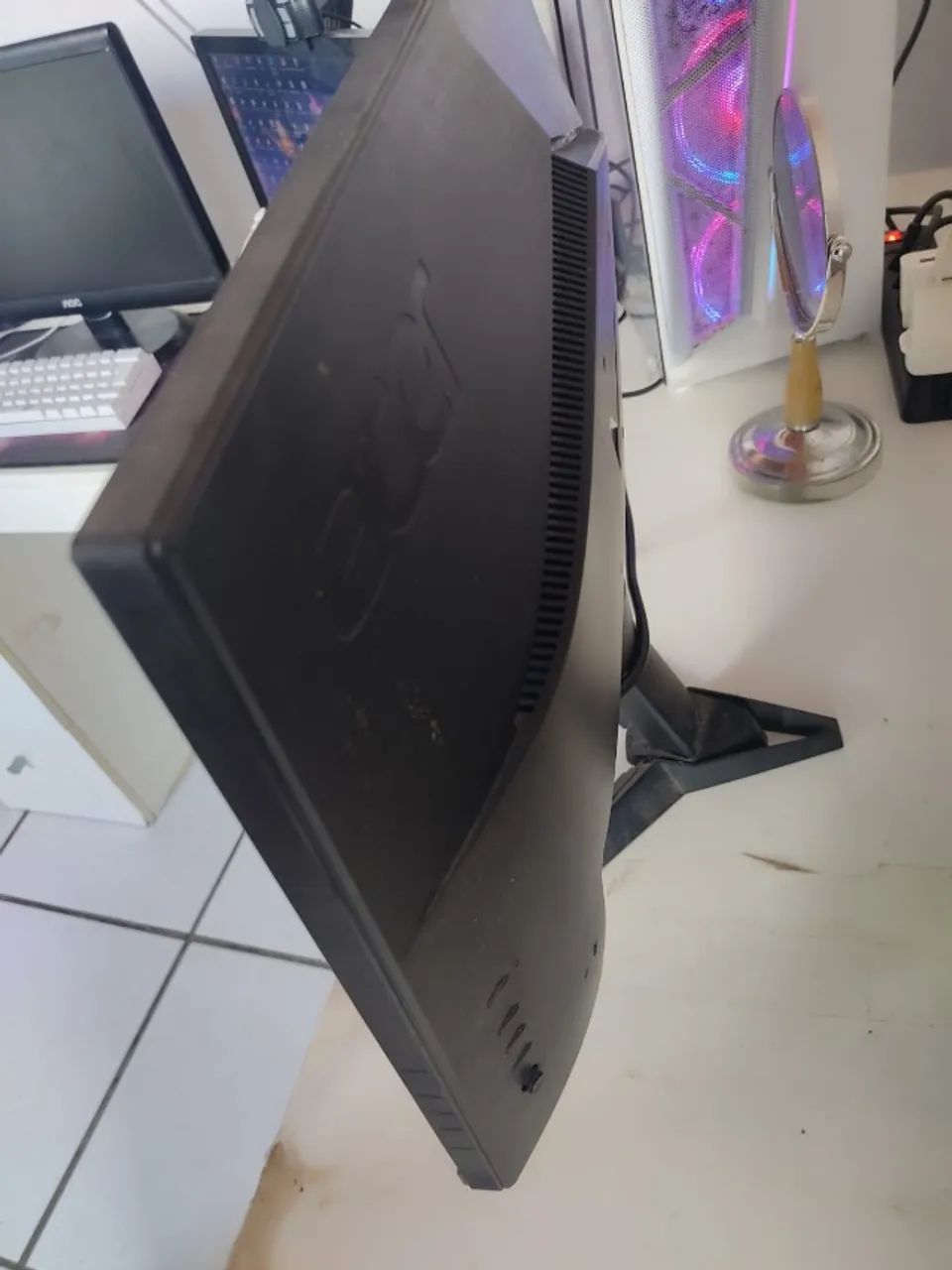 Monitor 24 polegadas com defeito  - Foto 2