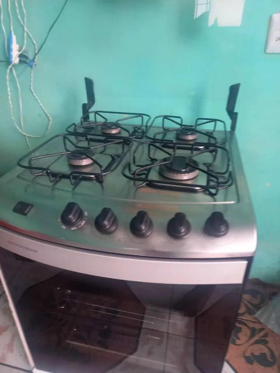 Vendo Fogão Brastemp 4 Bocas e Forno em perfeitas condições  - Foto 6