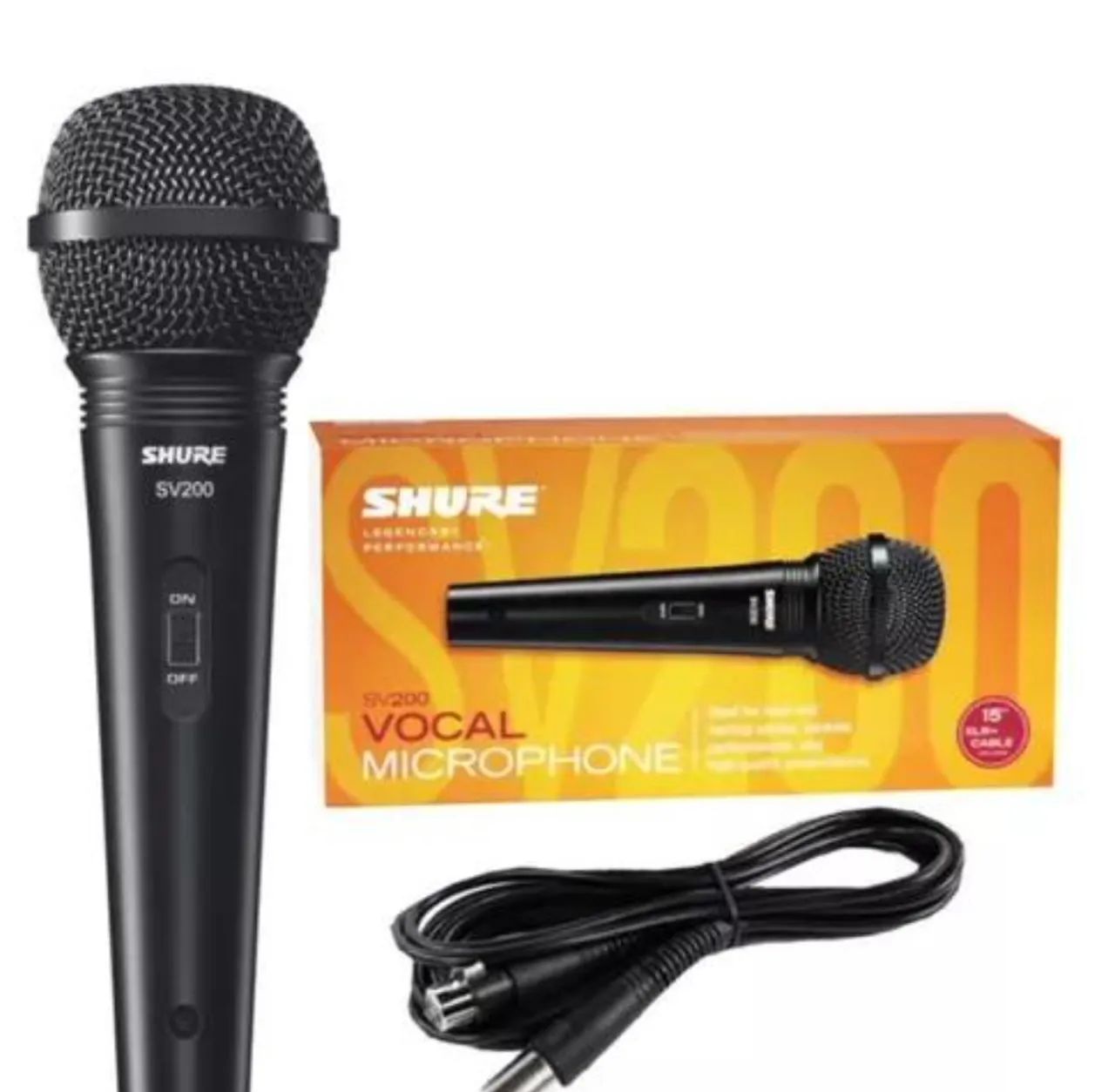 Microfone Shure SV200 Vocal - Novo