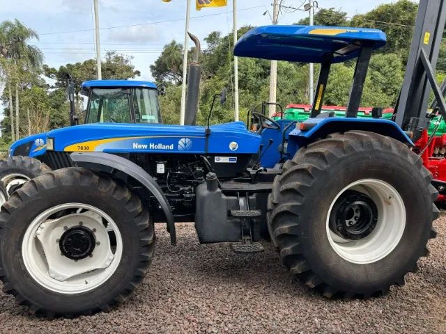 TRATOR NEW HOLLAND, MODELO 7630, ANO 2018 - Foto 4