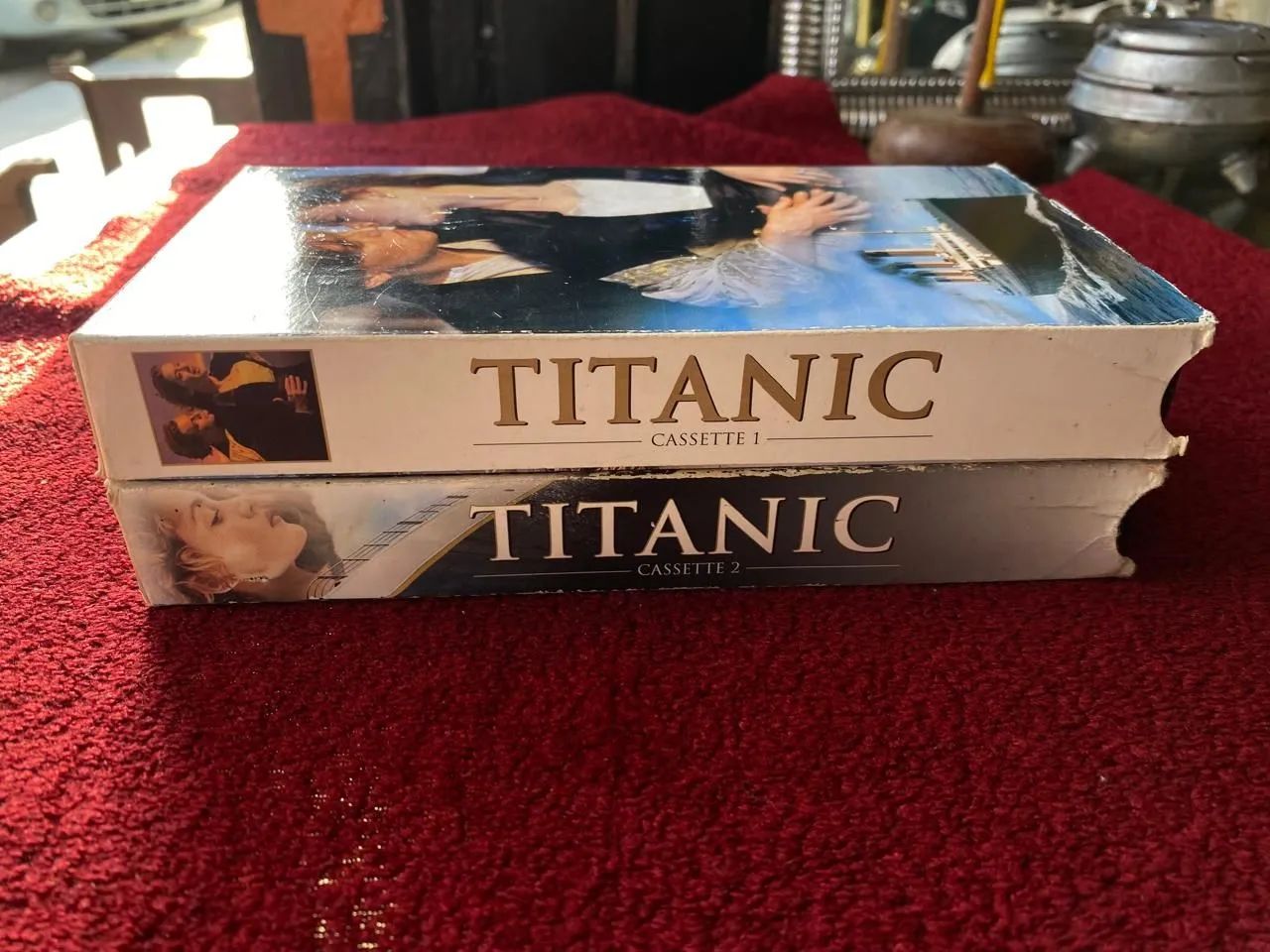 Par de fitas vhs titanic - Foto 4