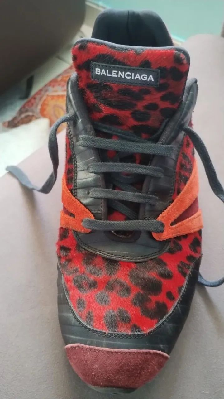 Tênis Balenciaga Leopard - Foto 2