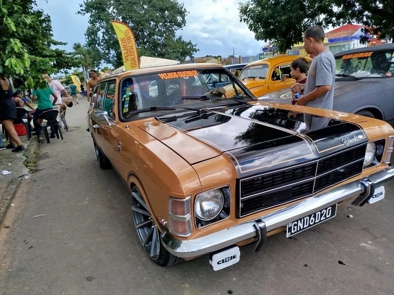 Caravan 1978 carro de exposição 