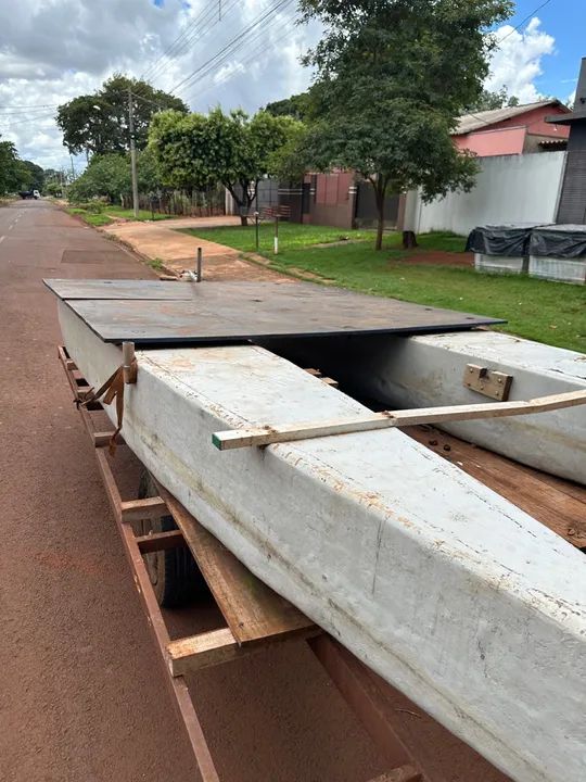 Barco, catamarã, carreta reboque - Foto 5