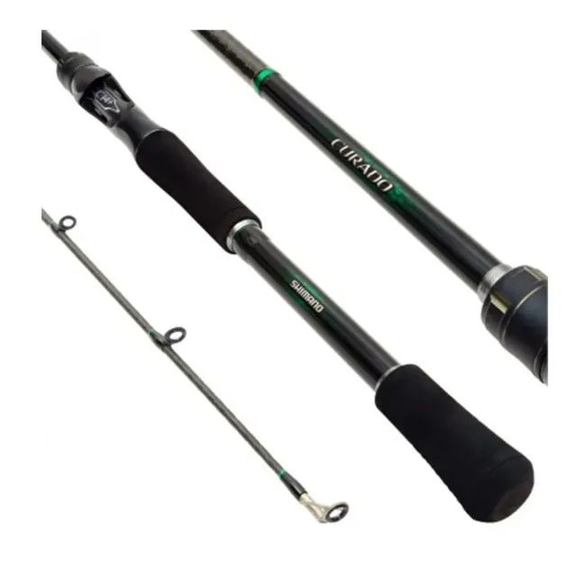 Vara Molinete Shimano Curado 25lb 6'3 1,91m Serie Brasil - Foto 3
