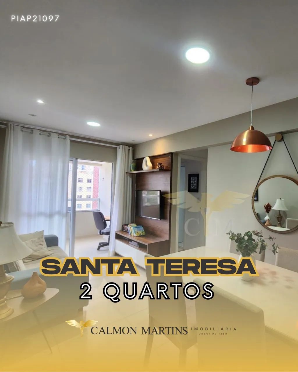APARTAMENTO 2 QUARTOS (1 SUÍTE), 54M², EM SANTA TERESA - Foto 2