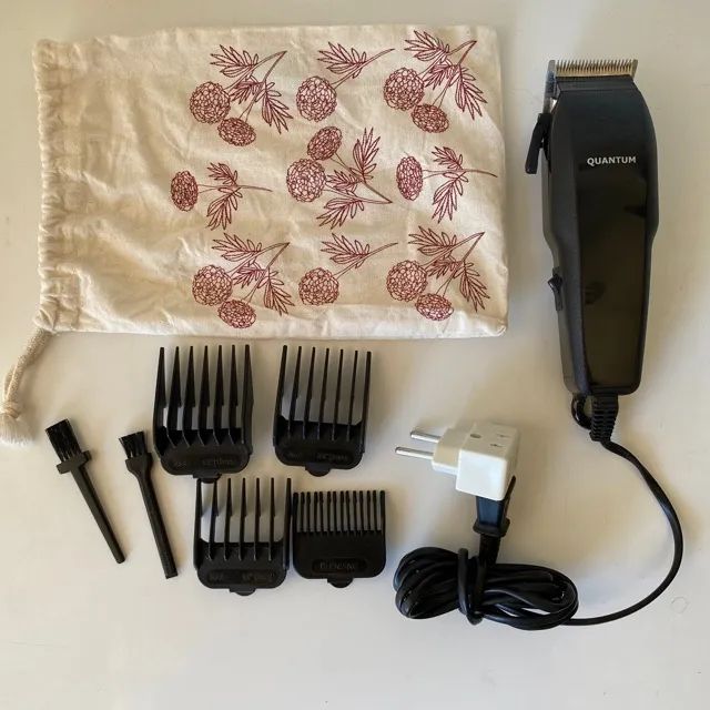 C245 Máquina de cabelo e barbear Quantum 110v barbearia cabeleireiro 