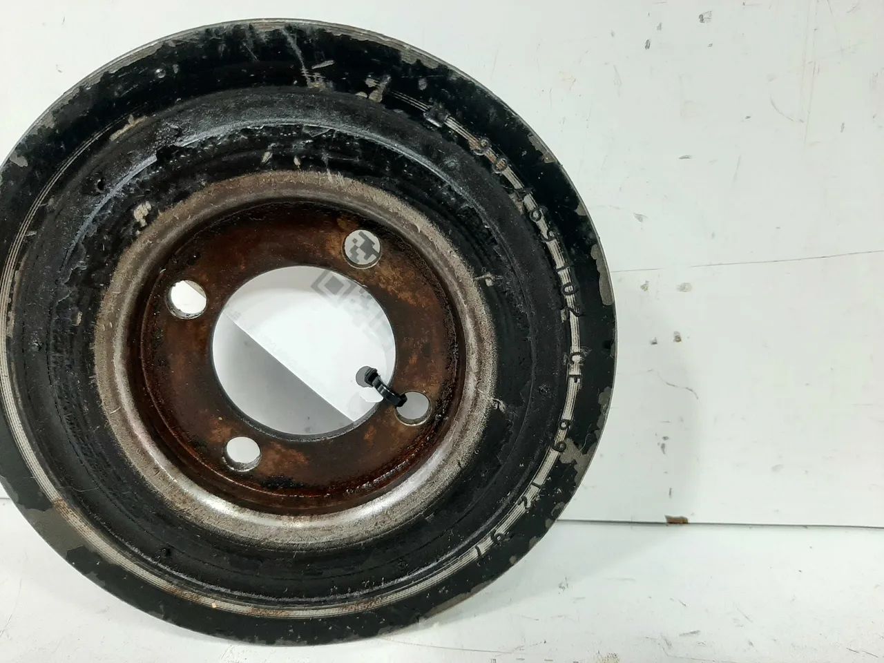 Polia Virabrequim Vectra Gls 2.0 8v 1997 1998 1999 A 2005 - Foto 4