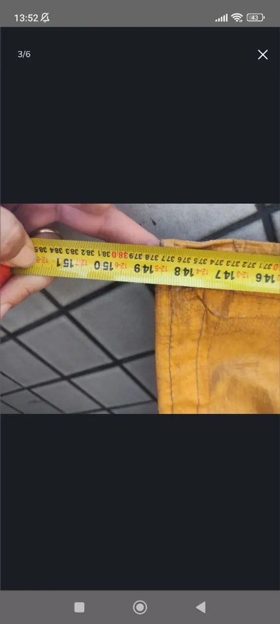 Lona grande amarela - Foto 3