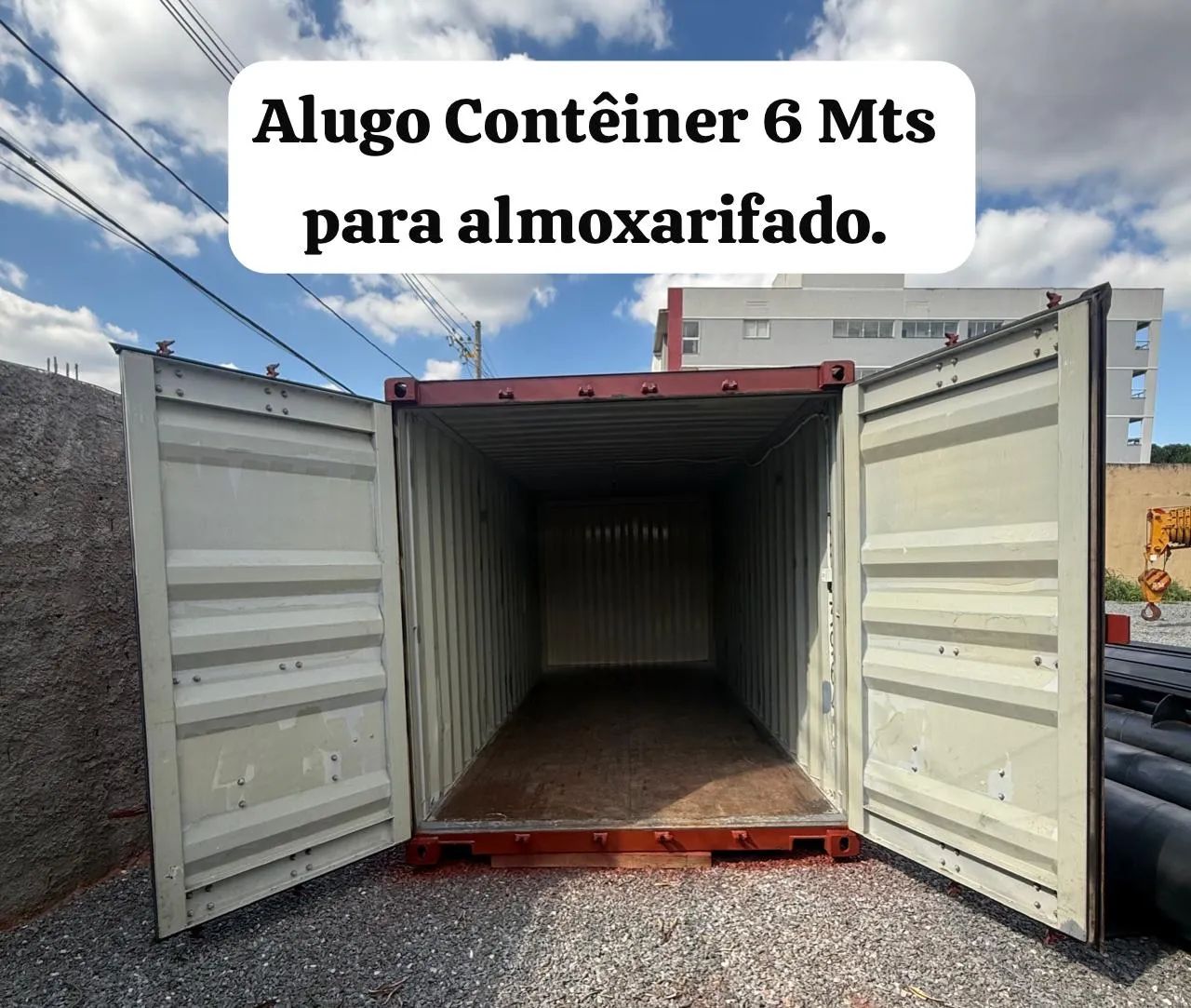 Conteiner 6 Mts almoxarifado-Alugar  - Foto 2