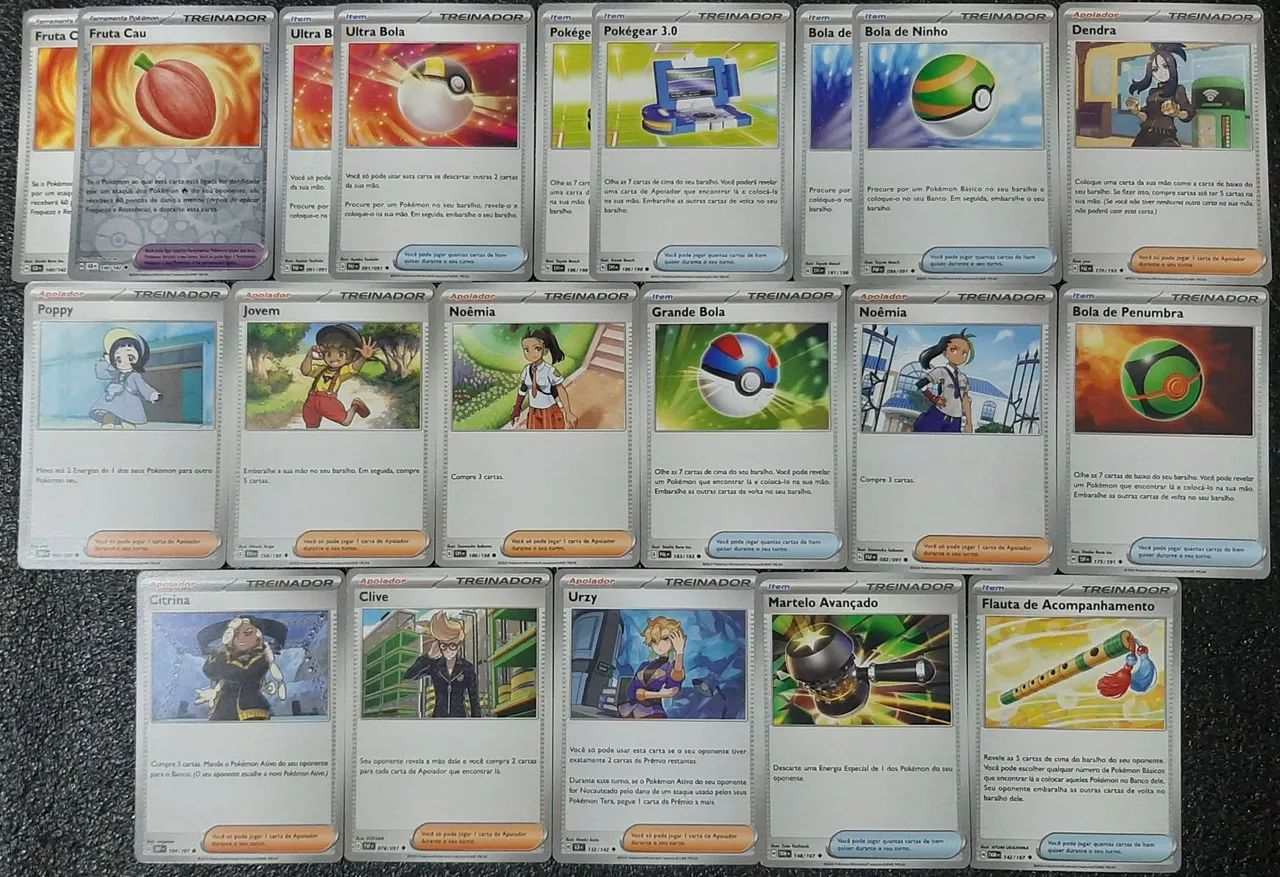 Deck haxorus cartas originais de pokémon - Foto 2