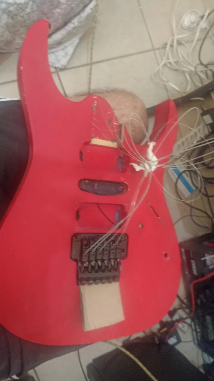 Corpo de Guitarra Ibanez RG370 DX com ponte - Bom estado Promoção