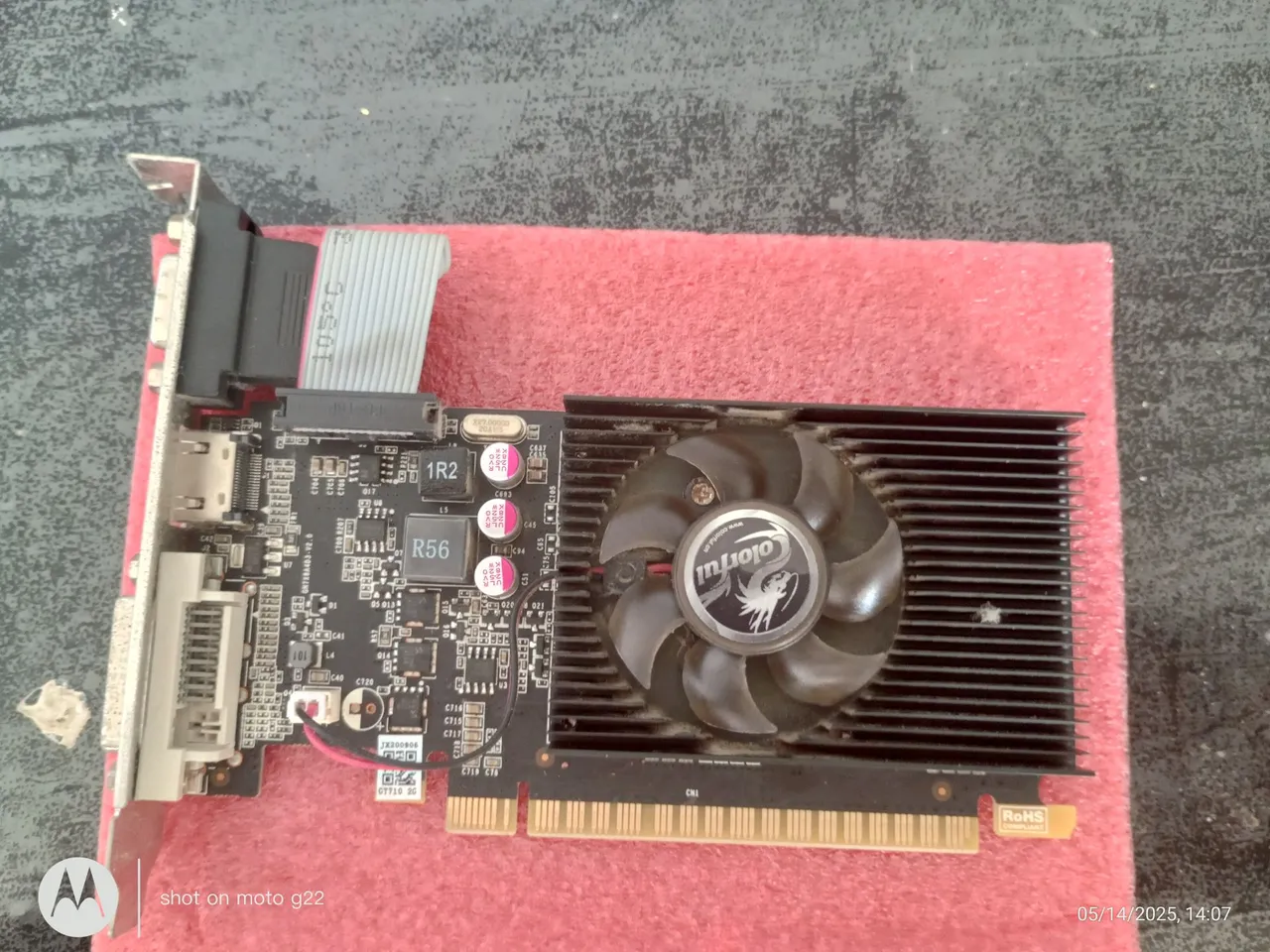 Placa de Vídeo Geforce GT 710