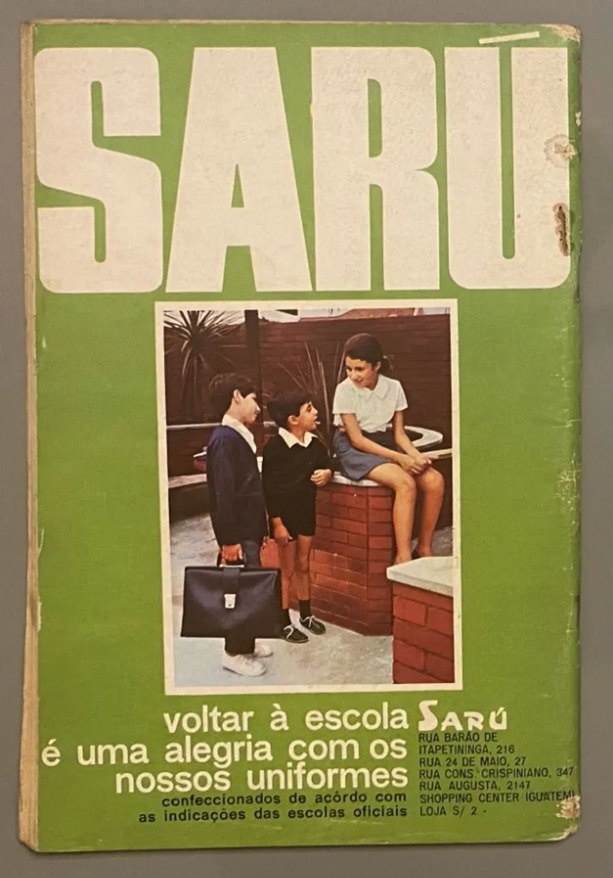 Mônica 10 - Editora Abril (1971 - detalhe interno) - Foto 2