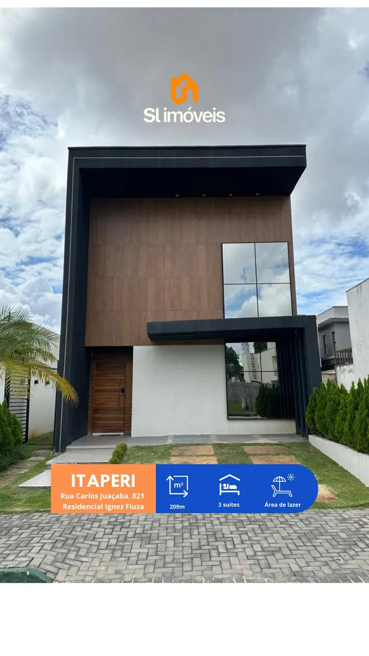 Casa em condomínio à venda no Itaperi - Fortaleza! Porteira Fechada! Residencial Ignez Fiu