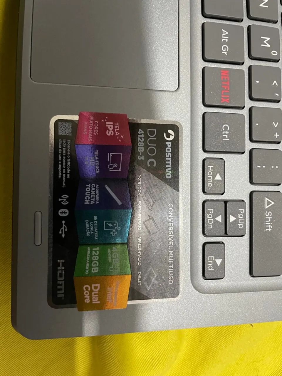 Notebook 2 em 1 em ótimo estado - Foto 3