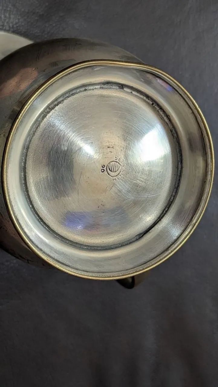 Jarra Antiga em Prata 90 - 16cm - Estilo Alemão Vintage - Foto 2