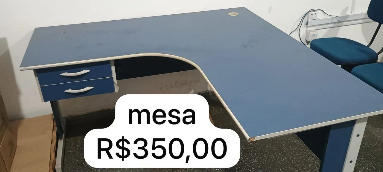 Geladeira, micro-ondas, bebedouro, mesa, cadeira - Foto 5