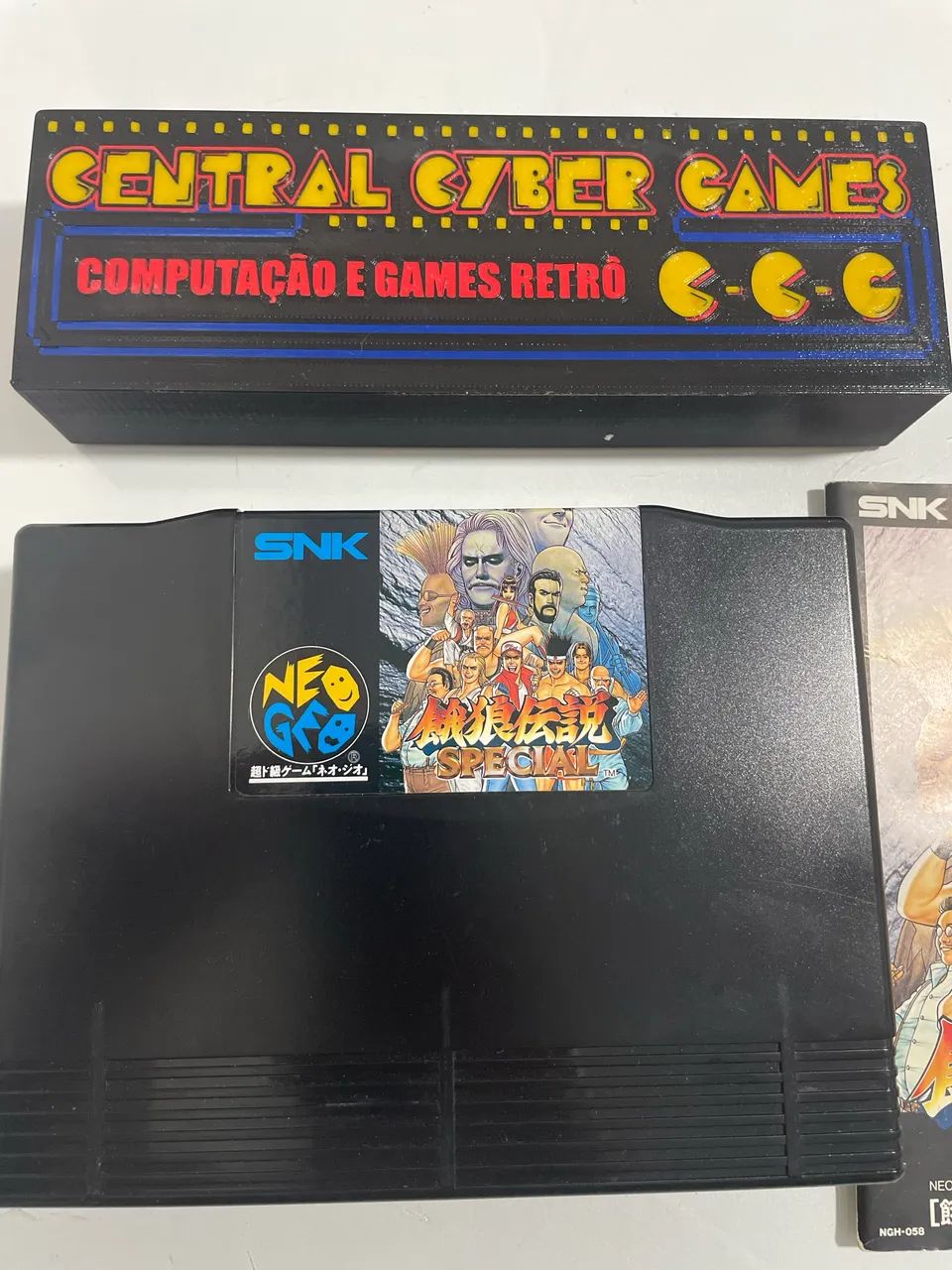 Fatal Fury Special + Manual p/ Neo Geo AES - Jogos de Vídeo Game