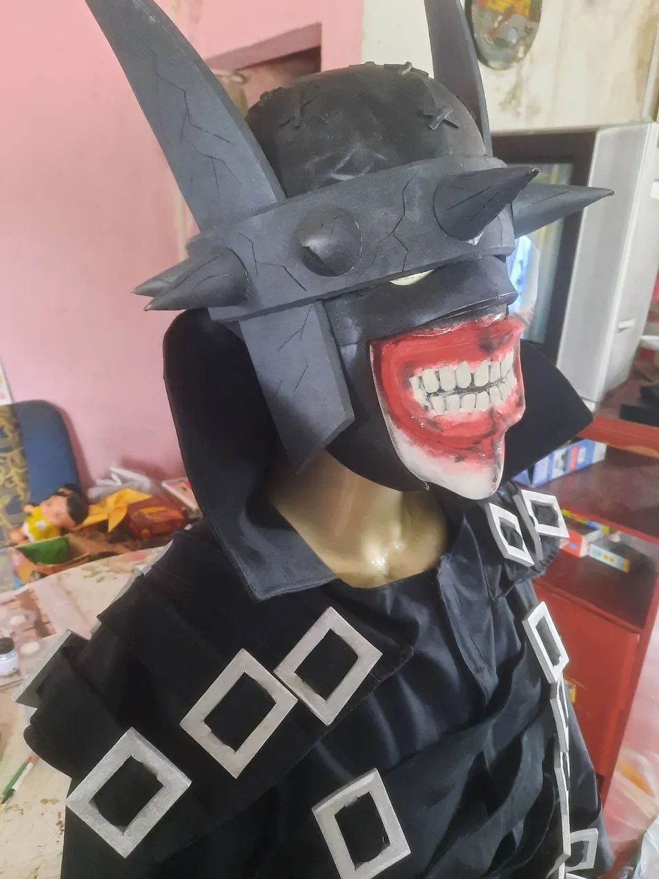 Cospslay Batman que Ri