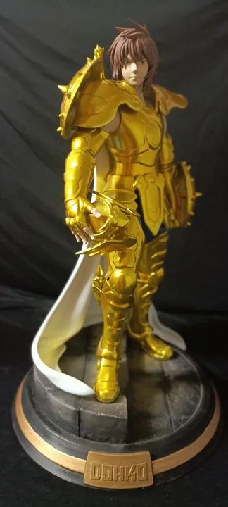 Estátua de Cavaleiro de Ouro - dohko de libra - Foto 2