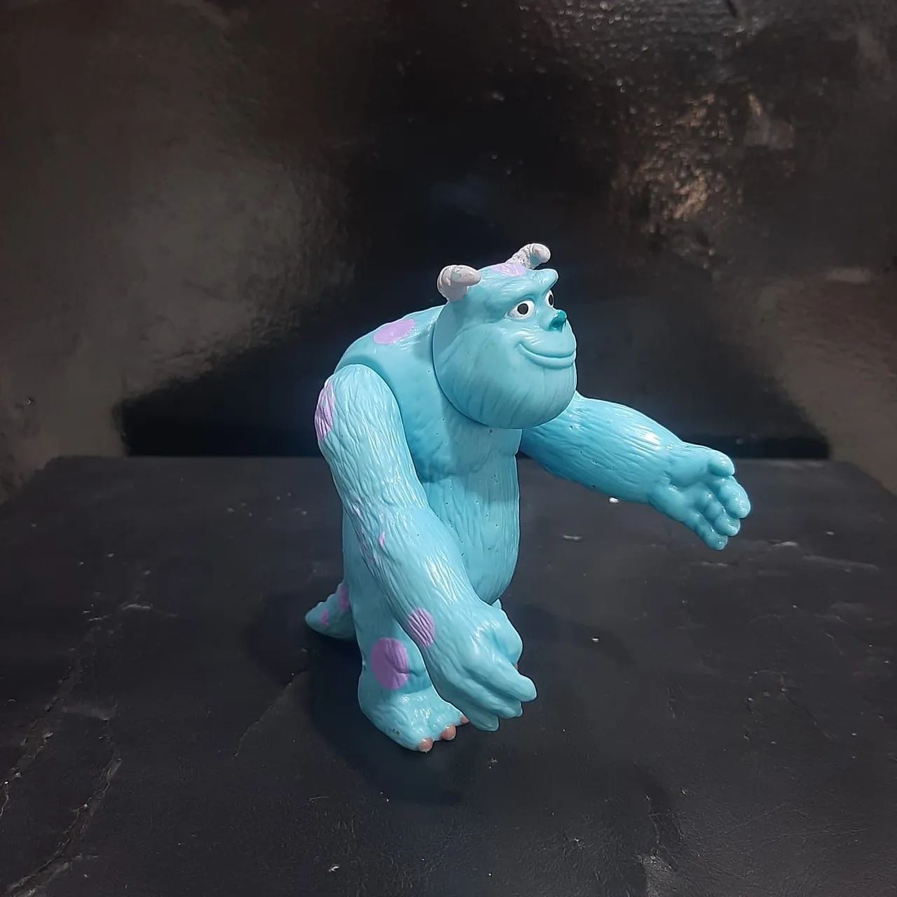 Sulley Monsters S.A Original Estrela - Disney/Pixar - 12cm - Braços articulados-conservado - Foto 5