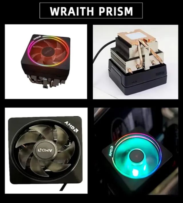 Amd Wraith Prism Rgb Tdp 105 W Cooler - Foto 3