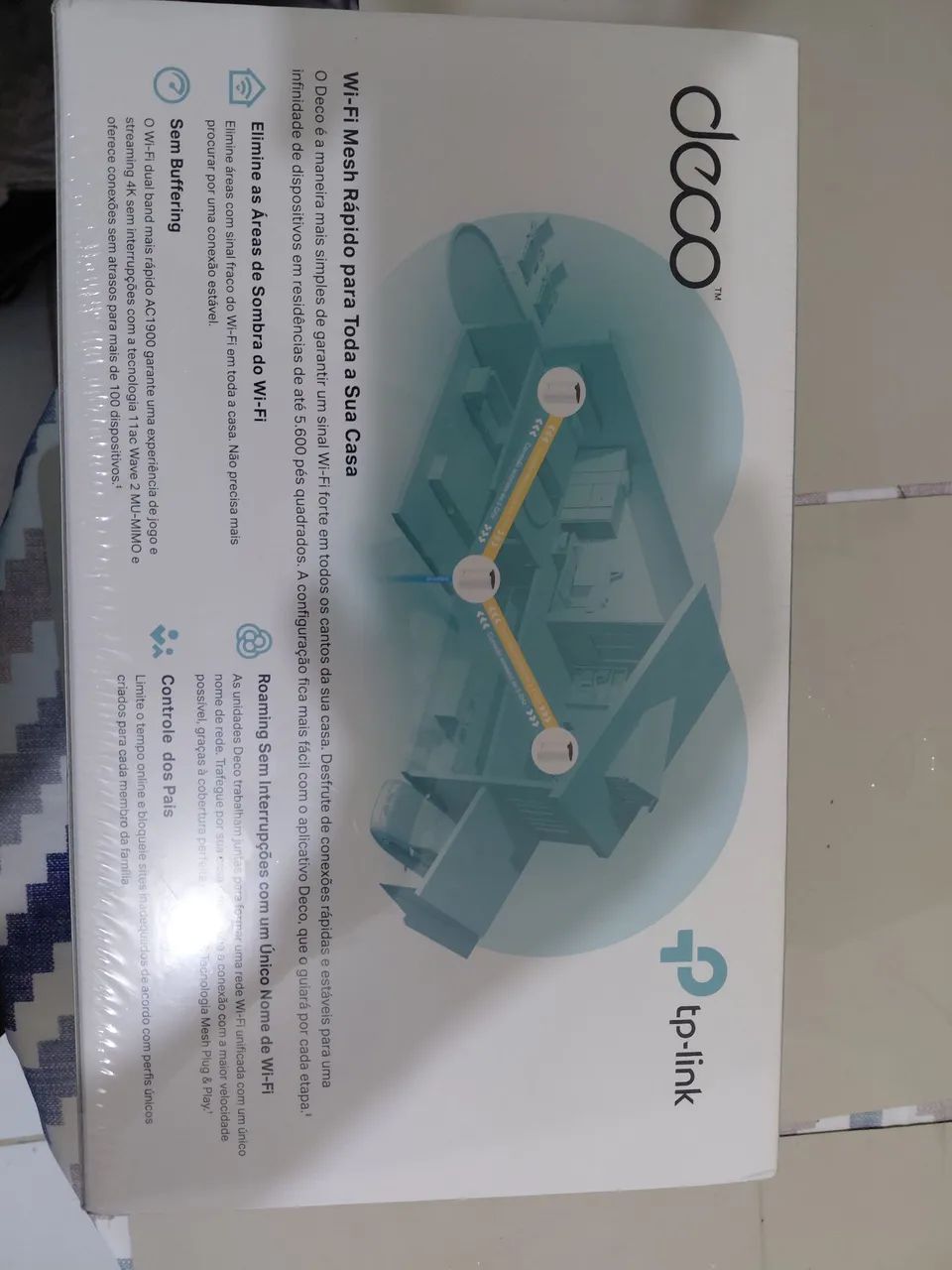 Kit Roteador WiFi Mesh 5 Deco S7, Gigabit - Foto 3