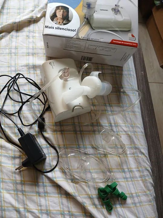 Aparelho de Nebulização Compressor Inalador  - Foto 4