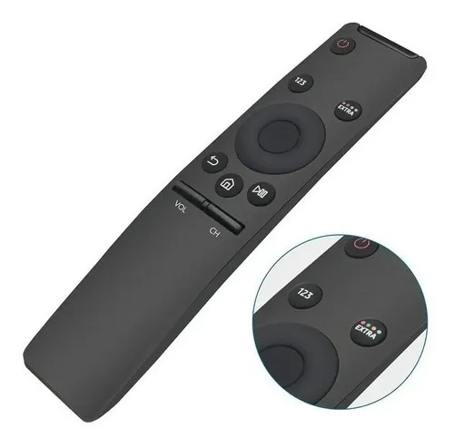 Controle Remoto Para TV Samsung Smart Tela Curva LED 4k