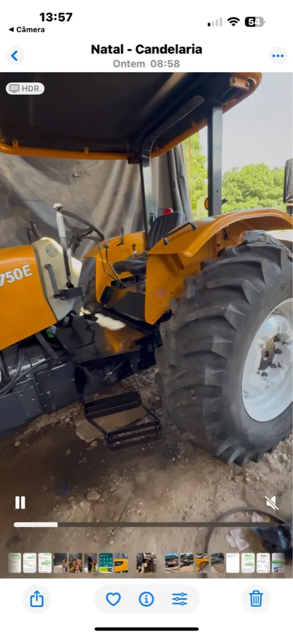Trator Agrícola Valtra 750E 2018 - 2.180 hs