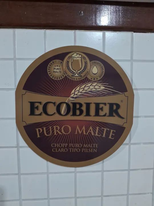 PAINEL  para decoração 40cm em mdf - Ecobier Puro Malte - Foto 2