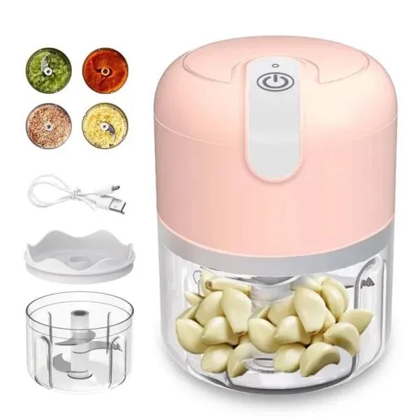 Mini Processador Triturador Sem Fio Elétrico 250ML IZEKITCHEN
