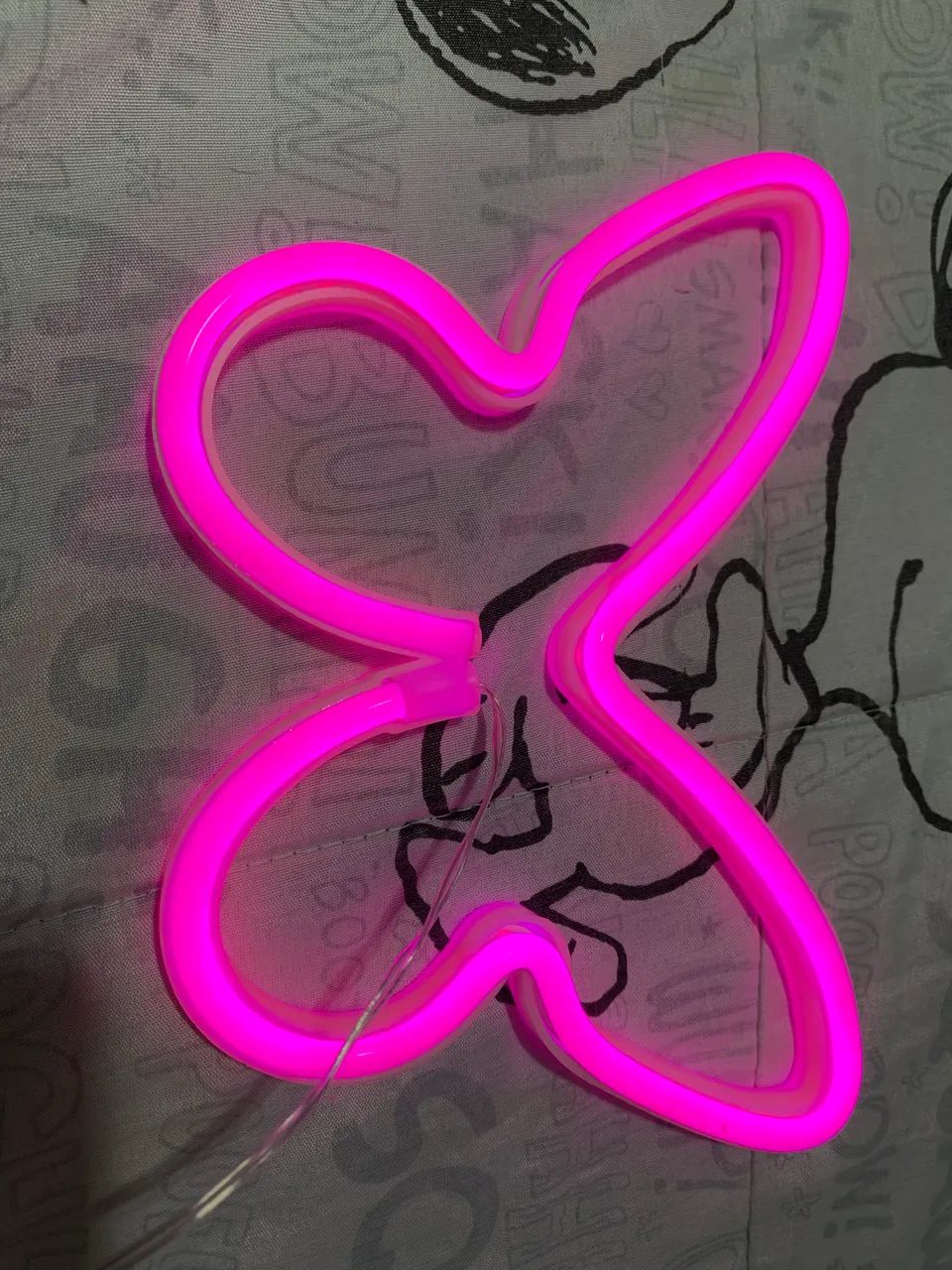 Iluminaria neon borboleta 