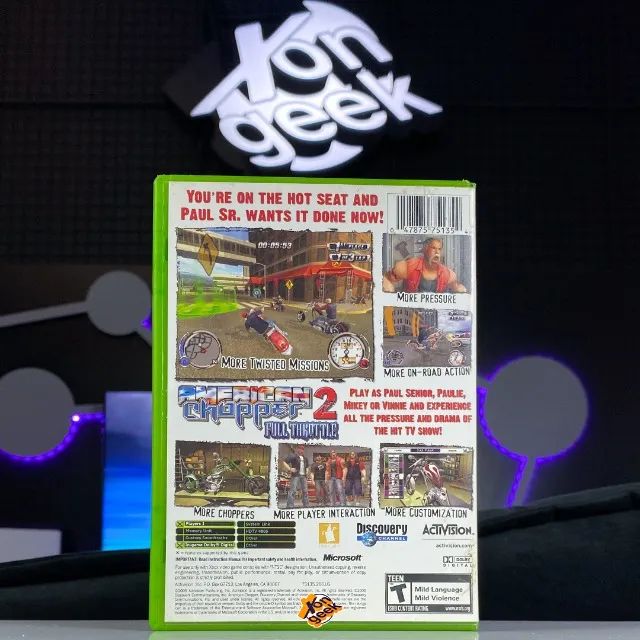 Xbox Jogo American Chopper 2: Full Throttle (Seminovo) | Consegue Projetar Uma Moto Boa? - Foto 6